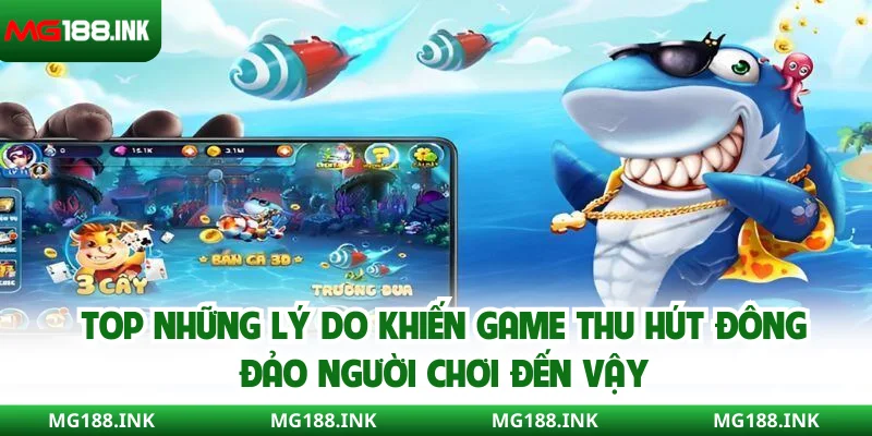 Top những lý do khiến game thu hút đông đảo người chơi đến vậy